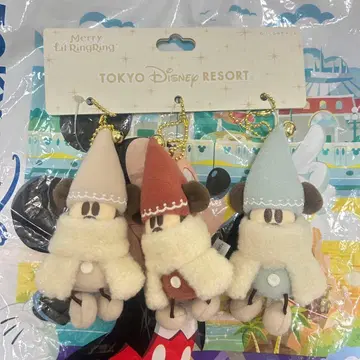 도쿄 디즈니 리조트 리루린린 봉제 인형 참 스카이블루 파랑