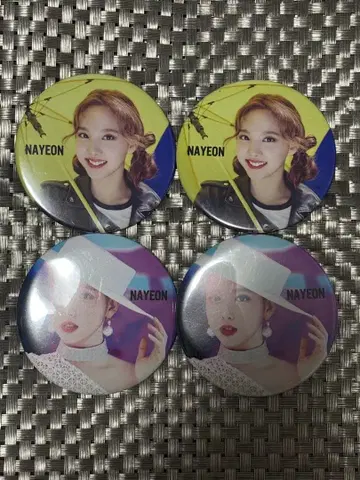 TWICE 나연 캔 배지 happy happy breakthrough