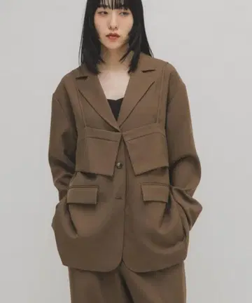 KBF 뷔스티에 세트 테일러드 자켓