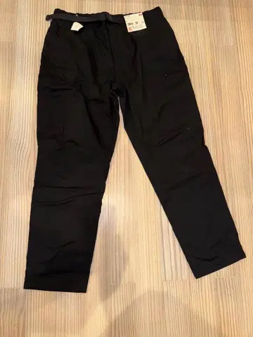 유니클로 블랙 히트텍 이지 팬츠 XL