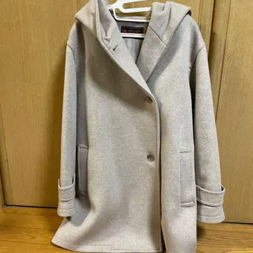 JOURNAL STANDARD 후드 부착 피코트 M 베이지