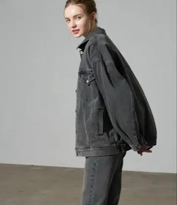 [미사용 새상품] 리바이스 그레이 데님 자켓 G 트래커