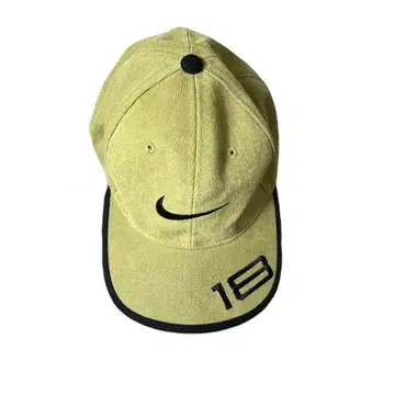 [ 90s ] NIKE 은색 택 캡 6 패널