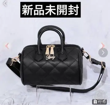 Lady 퀼팅 보스턴 백 S 블랙 미개봉 새상품