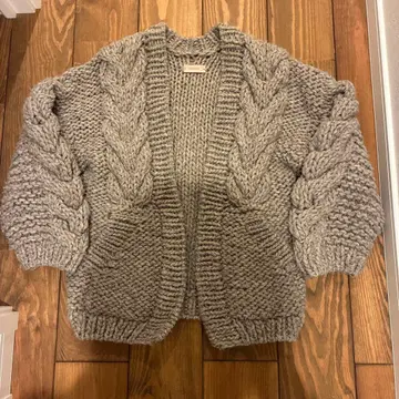 TODAYFUL 케이블 짜임 가디건 36