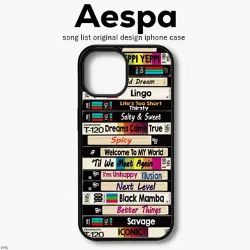 새상품 iPhone15 케이스 아이폰15 aespa 에스파