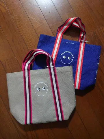 THE UNIVERSAL 에코백 2세트 메이지야 세이조이시이