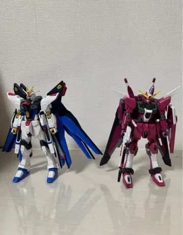 HG 건담 프라모델 스트라이크 프리덤 인피니트 저스티스 조립 완료품