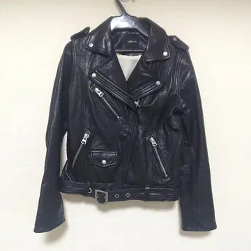 DRWCYS 염소 가죽 라이더스 자켓 도로시