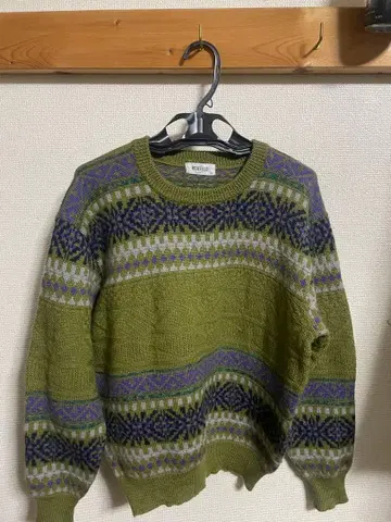 ROVELLO 패턴 니트 스웨터 M 사이즈