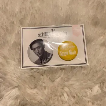 SnowMan 이와모토 히카루 캔뱃지 미개봉