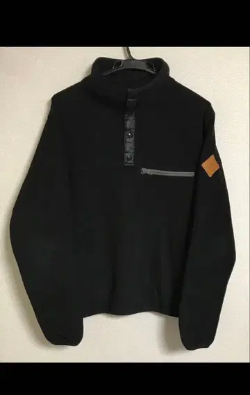 MANASTASH 플리스 풀오버 블랙 S