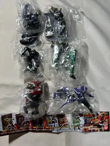 HG [가면라이더 류우키 액션 포즈] 6종 컴플리트