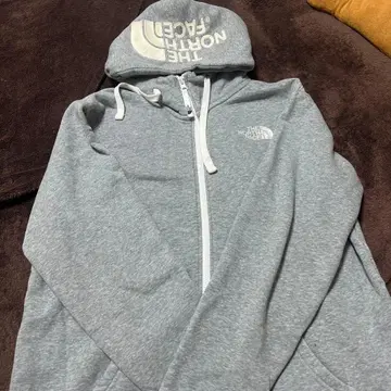 THE NORTHFACE 그레이 후드티 L 사이즈