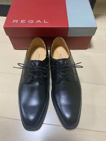 REGAL 블랙 가죽 신발