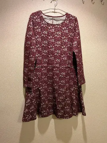 프로파돌 원피스 스트레치 소재 크림슨