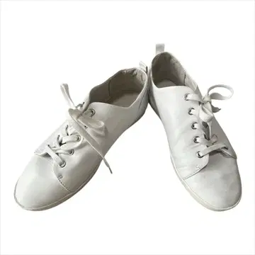 [현행 모델] 마가렛호웰 아이디어 화이트 스니커즈 23.5cm