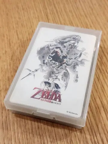 레어 젤다의 전설 시간의 오카리나 예약 특전 카드놀이 미사용 새상품