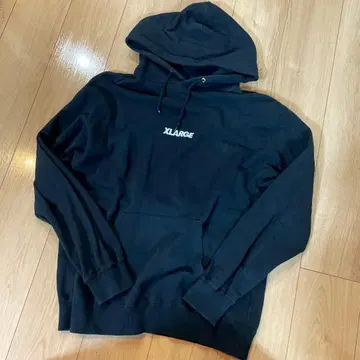 XLARGE 후드티 후디 블랙