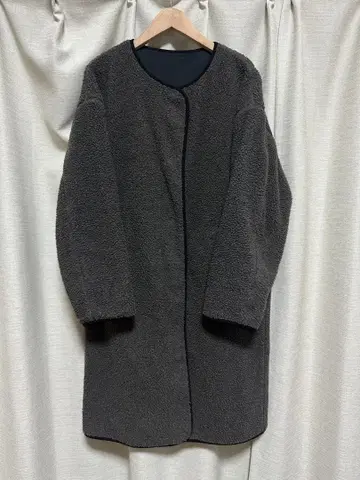 SLOBE IENA 리버서블 코트 보아 퀼팅