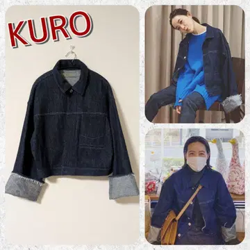 [ KURO 크로 ] CHORE 데님 자켓 ONE WASH