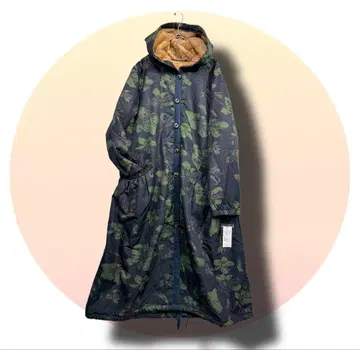 중간 보아 따뜻한 코트