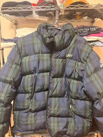LFYT 올 패턴 다운 자켓 M