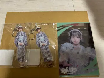 ilife! 온라인 복권 아이스 유카타 아크릴 키링 2개 세트