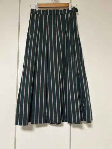 JOURNAL STANDARD 스트라이프 플레어 롱 스커트