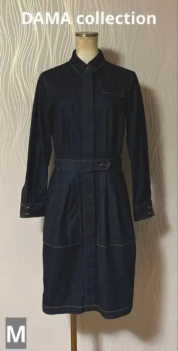 DAMA collection  컬렉션 데님 롱 원피스