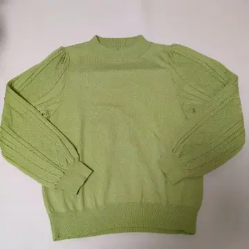 새상품 세시오 Deargue 케이블 짜임 긴팔 니트