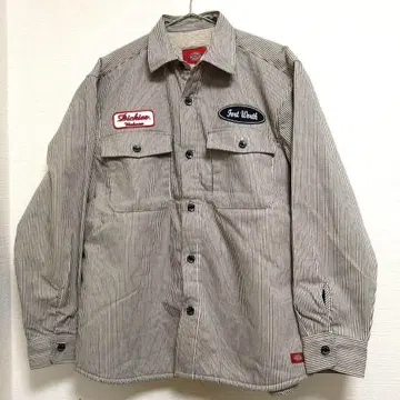 Dickies 보아 안감 히코리 커버올 사이즈 L