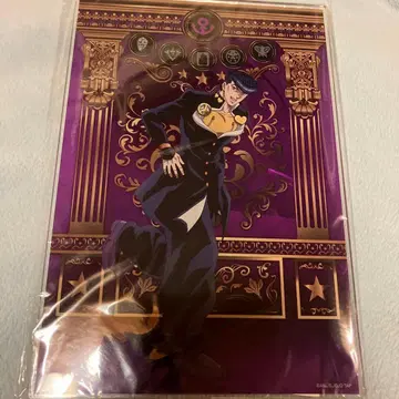 미개봉 새상품 죠죠의 기묘한 모험 아크릴 보드 히가시카타 죠스케 A상