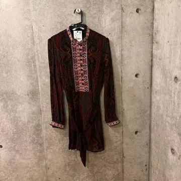 ZARA 페이즐리 무늬 원피스 S 사이즈