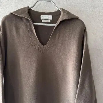 투모로우랜드 tricot 밀라노 리브 니트 스키퍼 니트