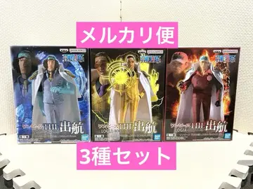 원피스 THE 출항 쿠잔 볼사리노 사카즈키 피규어 3종 세트