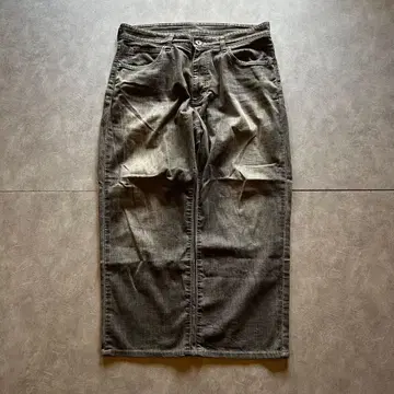 wrangler grunge fade denim pants gray