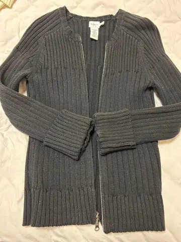 캘빈클라인 리브 긴팔 가디건