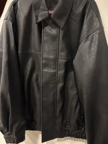 RAGEBLUE 블랙 가죽 자켓