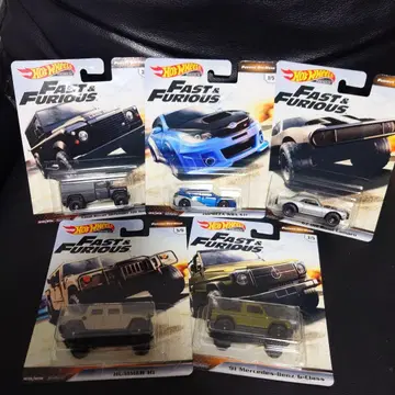 핫휠 와일드 스피드 세트로