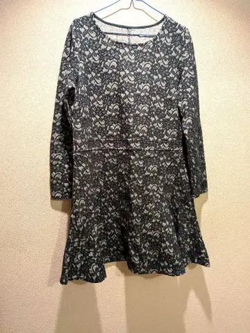 프로 파돌 원피스 그린 스트레치 소재