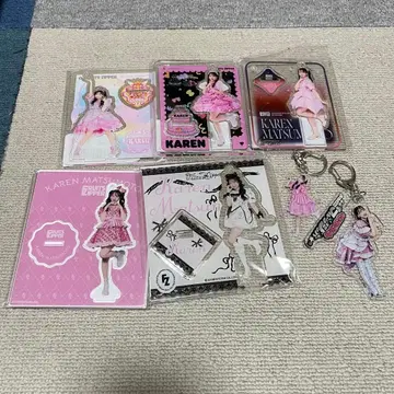 마츠모토 카렌 아크릴 세트