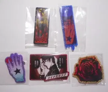 라이치 히카리 클럽 아크릴 배지 5종 세트