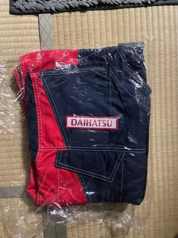 DAIHATSU 3L 오버롤 네이비 레드 겨울용