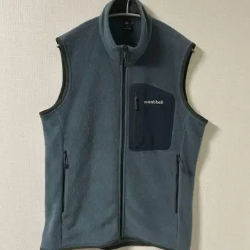 mont-bell 크리마플러스100 지퍼 베스트 남성용
