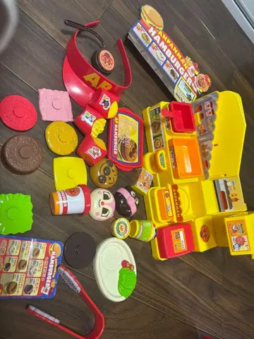 호빵맨 햄버거 가게 세트