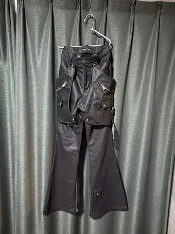 RosenKreuz SIDE BELT DOCKING FLARE PANTS