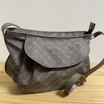 새상품급 GHERARDINI 소프티 숄더백 그레이지 나일론