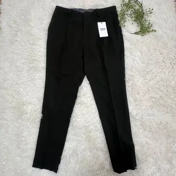 다케오 키쿠치 슬랙스 허리 조절 가능 카키색 비즈니스 캐주얼 겸용