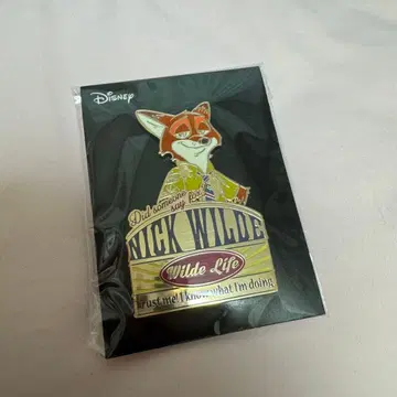 주토피아 닉 컬렉션 핀 배지